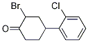 Cyclohexanone, 2-broMo-4-(2-chlorophenyl)- CAS#: 1247885-44-4