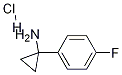 CyclopropanaMine, 1-(4-fluorophenyl)-, hydrochloride CAS#: 1134524-25-6