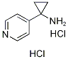 CyclopropanaMine, 1-(4-pyridinyl)-, hydrochloride (1:2) CAS#: 1228880-35-0