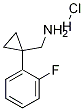 CyclopropaneMethanaMine, 1-(2-fluorophenyl)-, hydrochloride CAS#: 1228878-99-6