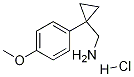 CyclopropaneMethanaMine, 1-(4-Methoxyphenyl)-, hydrochloride CAS#: 1228878-62-3