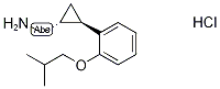 CyclopropaneMethanaMine, 2-[2-(2-Methylpropoxy)phenyl]-, hydrochloride (1:1), (1R,2R)-rel- CAS#: 1344119-14-7