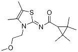 CyclopropanecarboxaMide, N-[3-(2-Methoxyethyl)-4,5-diMethyl-2(3H)-thiazolylidene]-2,2,3,3-tetraMethyl- CAS#: 1273182-71-0