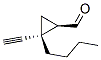Cyclopropanecarboxaldehyde, 2-butyl-2-ethynyl-, trans- (9CI) CAS#: 72206-29-2