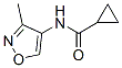 Cyclopropanecarboxamide, N-(3-methyl-4-isoxazolyl)- (9CI) CAS#: 72592-16-6