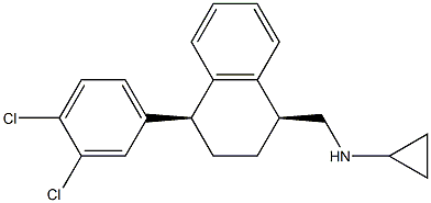 Cyclopropyl-[(1S,4S)-4-(3,4-dichloro-phenyl)-1,2,3,4-tetrahydro-naphthalen-1-yl]-Methyl-aMine CAS#: 1204512-57-1