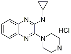 Cyclopropyl-(3-piperazin-1-yl-quinoxalin-2-yl)-aMine hydrochloride, 98+% C15H19N5, 分子量 305.81 CAS#: 1185319-93-0