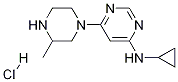 Cyclopropyl-[6-(3-Methyl-piperazin-1-yl)-pyriMidin-4-yl]-aMine hydrochloride CAS#: 1353956-16-7