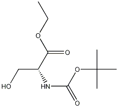 D-Serine, N-[(1,1-dimethylethoxy)carbonyl]-, ethyl ester CAS#: 1146954-88-2