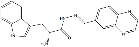 D-Tryptophan (2E)-2-(6-quinoxalinylmethylene)hydrazide CAS#: 1173671-63-0