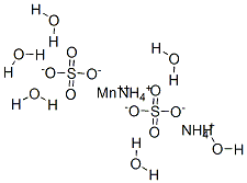 DIAMMONIUM MANGANESE(II) SULFATE HEXAHYDRATE CAS#: 7785-19-5
