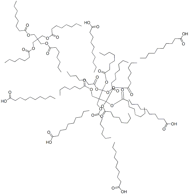 DIPENTAERYTHRITYL HEXAHEPTANOATE/HEXACAPRYLATE/HEXACAPRATE CAS#: 70851-04-6