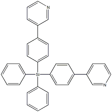 DPPS , Diphenylbis(4-(pyridin-3-yl)phenyl)silane CAS#: 1152162-74-7
