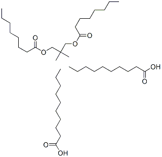 Decanoic acid, mixed esters with neopentyl glycol and octanoic acid CAS#: 70693-32-2