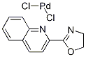 Dichloro[2-(4,5-dihydro-2-oxazolyl)quinoline]palladium(II) CAS#: 1150097-98-5