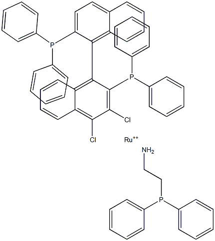 Dichloro[(R)-bis(diphenylphosphino)-1,1-binaphthyl][2-(diphenylphosphino)ethylamine]ruthenium(II), min. 97% CAS#: 1097731-98-0