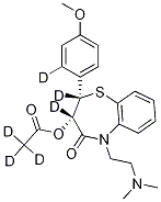 Diltiazem-d6 CAS#: 1242184-41-3