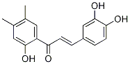 (E)-3-(3,4-Dihydroxyphenyl)-1-(2-hydroxy-4,5-diMethylphenyl)prop-2-en-1-one CAS#: 1353223-54-7