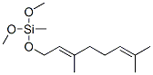 (E)-[(3,7-dimethyl-2,6-octadienyl)oxy]dimethoxymethylsilane CAS#: 70544-83-1