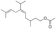 (E)-3,9-Dimethyl-6-isopropyl-5,8-decadien-1-ol acetate CAS#: 71524-58-8