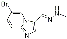 (E)-6-broMo-3-((2-Methylhydrazono)Methyl)iMidazo[1,2-a]pyridine CAS#: 1135237-52-3