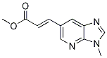 (E)-Methyl 3-(3-methyl-3H-imidazo[4,5-b]pyridin-6-yl)acrylate CAS#: 1186405-22-0