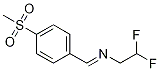(E)-N-(4-(Methylsulfonyl)benzylidene)-2,2-difluoroethanaMine CAS#: 1206708-56-6