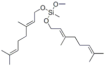 (E,E)-bis[(3,7-dimethyl-2,6-octadienyl)oxy]methoxymethylsilane CAS#: 70544-82-0