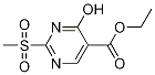 ETHYL 4-HYDROXY-2-(METHYLSULFONYL)PYRIMIDINE-5-CARBOXYLATE CAS#: 1073372-19-6