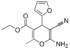 ETHYL 6-AMINO-5-CYANO-4-(2-FURYL)-2-METHYL-4H-PYRAN-3-CARBOXYLATE CAS#: 72568-56-0