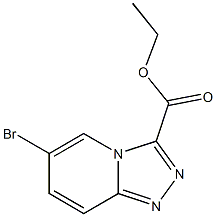 ETHYL 6-BROMO-[1,2,4]TRIAZOLO[4,3-A]PYRIDINE-3-CARBOXYLATE CAS#: 1260840-42-3