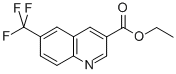 ETHYL 6-TRIFLUOROMETHYL-QUINOLINE-3-CARBOTATE CAS#: 71083-15-3