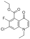 ETHYL 7-CHLORO-1-ETHYL-6-FLUORO-1,4-DIHYDRO-4-OXO-QUINOLINE-5-CARBOXYLATE CAS#: 70458-94-5