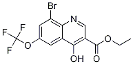ETHYL 8-BROMO-4-HYDROXY-6-(TRIFLUOROMETHOXY)QUINOLINE-3-CARBOXYLATE CAS#: 1072944-81-0