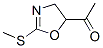 Ethanone, 1-[4,5-dihydro-2-(methylthio)-5-oxazolyl]- (9CI) CAS#: 71071-72-2
