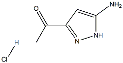 Ethanone, 1-(5-aMino-1H-pyrazol-3-yl)-, hydrochloride CAS#: 1373267-26-5