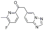 Ethanone, 1-(5-fluoro-6-Methyl-2-pyridinyl)-2-[1,2,4]triazolo[1,5-a]pyridin-6-yl- CAS#: 1132610-47-9