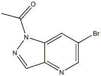 Ethanone, 1-(6-broMo-1H-pyrazolo[4,3-b]pyridin-1-yl)- CAS#: 1383735-65-6
