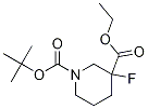 Ethyl 1-Boc-3-fluoropiperidine-3-carboxylate CAS#: 1228631-45-5