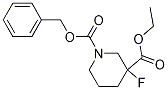 Ethyl 1-Cbz-3-fluoropiperidine-3-carboxylate CAS#: 1111640-60-8