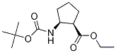 Ethyl (1R,2S)-2-(Boc-amino)cyclopentanecarboxylate CAS#: 1140972-29-7