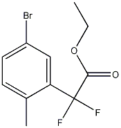 Ethyl 2-(5-bromo-2-methylphenyl)-2,2-difluoroacetate CAS#: 1226808-72-5