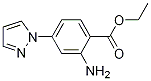 Ethyl 2-AMino-4-(1-pyrazolyl)benzoate CAS#: 1375064-68-8