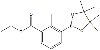 Ethyl 2-Methyl-3-(4,4,5,5-tetraMethyl-1,3,2-dioxaborolan-2-yl)benzoate CAS#: 1198615-87-0