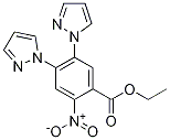 Ethyl 2-Nitro-4,5-di(1-pyrazolyl)benzoate CAS#: 1256633-25-6