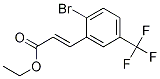 Ethyl (2E)-3-[2-bromo-5-(trifluoromethyl)phenyl]prop-2-enoate CAS#: 1345484-78-7