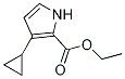 Ethyl 3-Cyclopropylpyrrole-2-carboxylate CAS#: 1123725-69-8