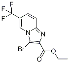 Ethyl 3-bromo-6-(trifluoromethyl)imidazo-[1,2-a]pyridine-2-carboxylate CAS#: 1160474-86-1