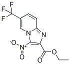 Ethyl 3-nitro-6-(trifluoromethyl)imidazo-[1,2-a]pyridine-2-carboxylate CAS#: 1171919-07-5