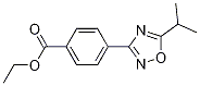 Ethyl 4-(5-Isopropyl-1,2,4-oxadiazol-3-yl)benzoate CAS#: 1166756-84-8
